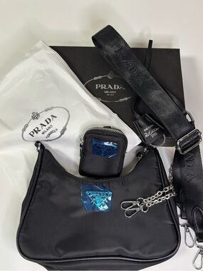 Prada Black Crossbody Ri-Edition
2005